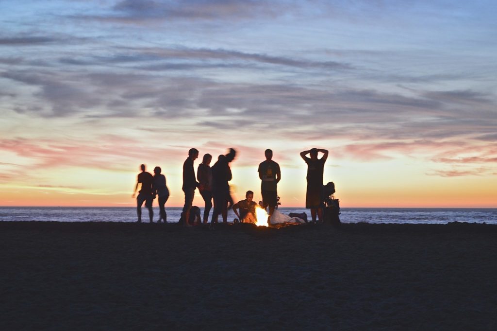 Bonfire on the Beach